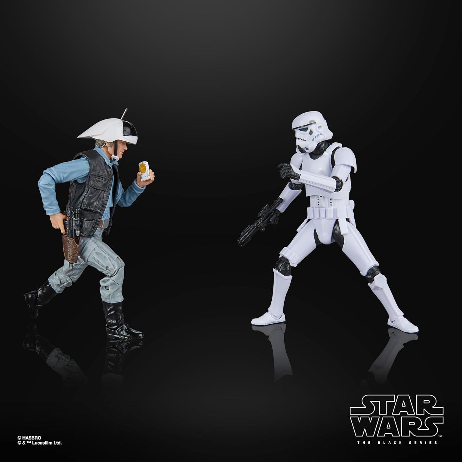 Star Wars Episode IV A New Hope The Black Series Set - Rebel Trooper & Stormtrooper