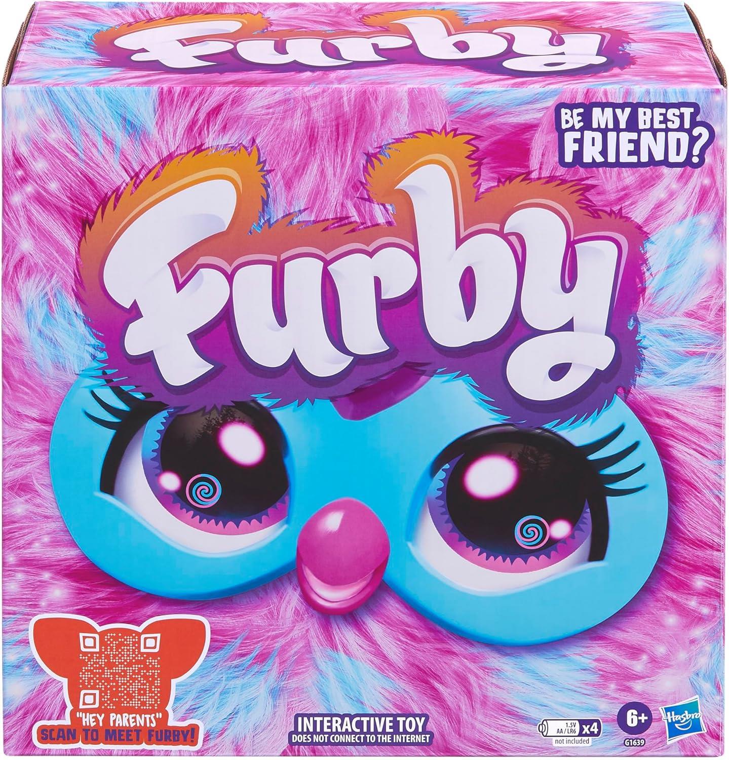 Furby Cotton Candy Interactive Plush