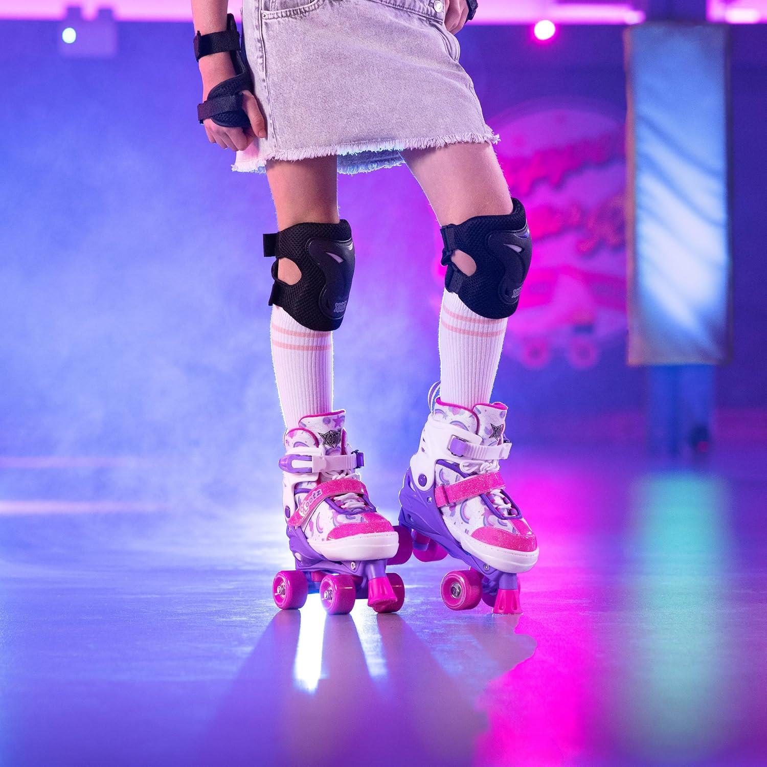 Xootz Semi Soft Jet Roller Skates 13C-3 - Pink
