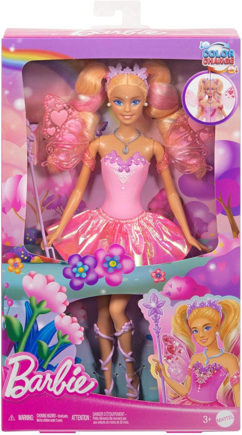 Barbie Fantasy Fairy Doll with Colour Changing Wings