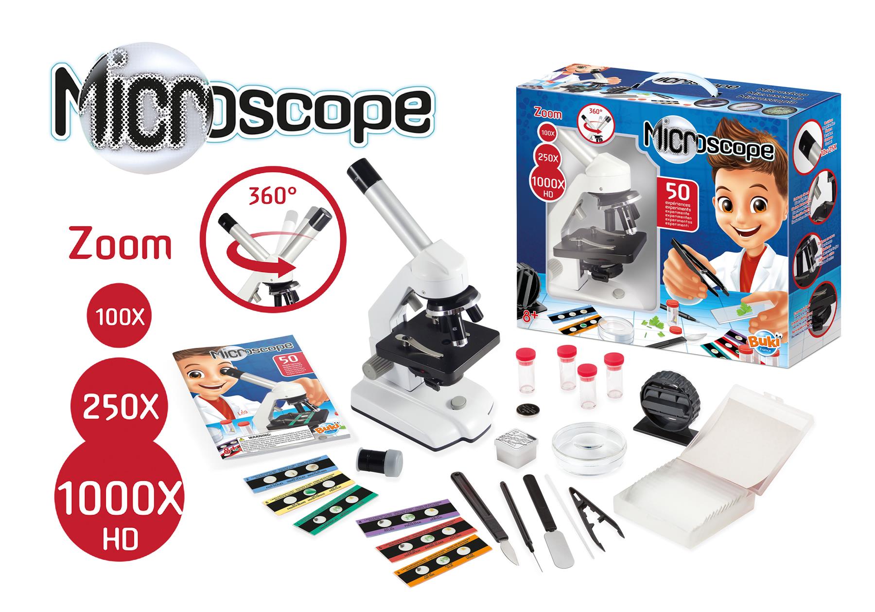 Buki France Microscope 50 Experiments