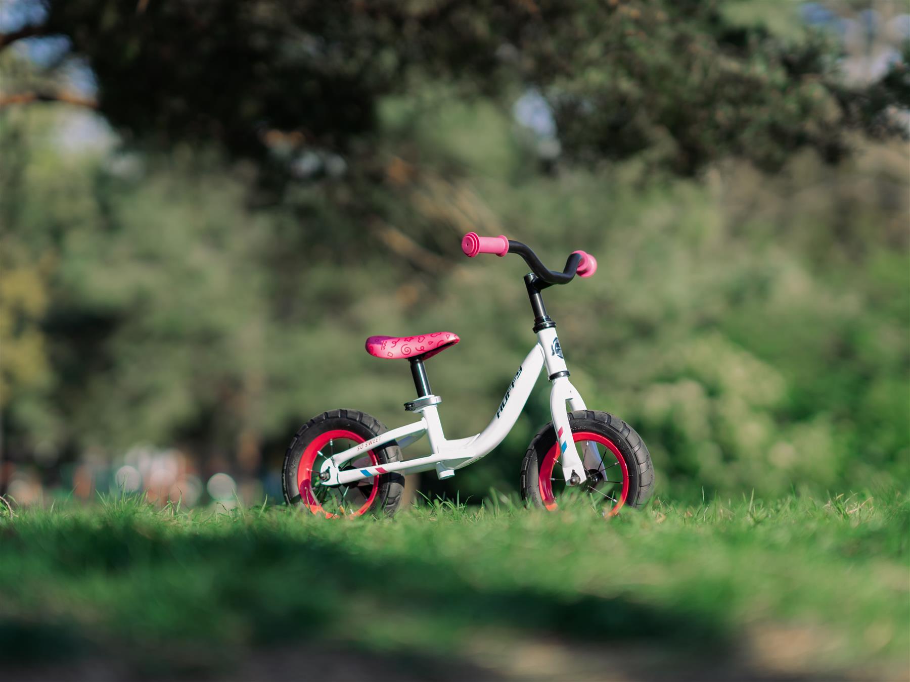 Huffy So Sweet 10 Inch Balance Bike - Gloss White