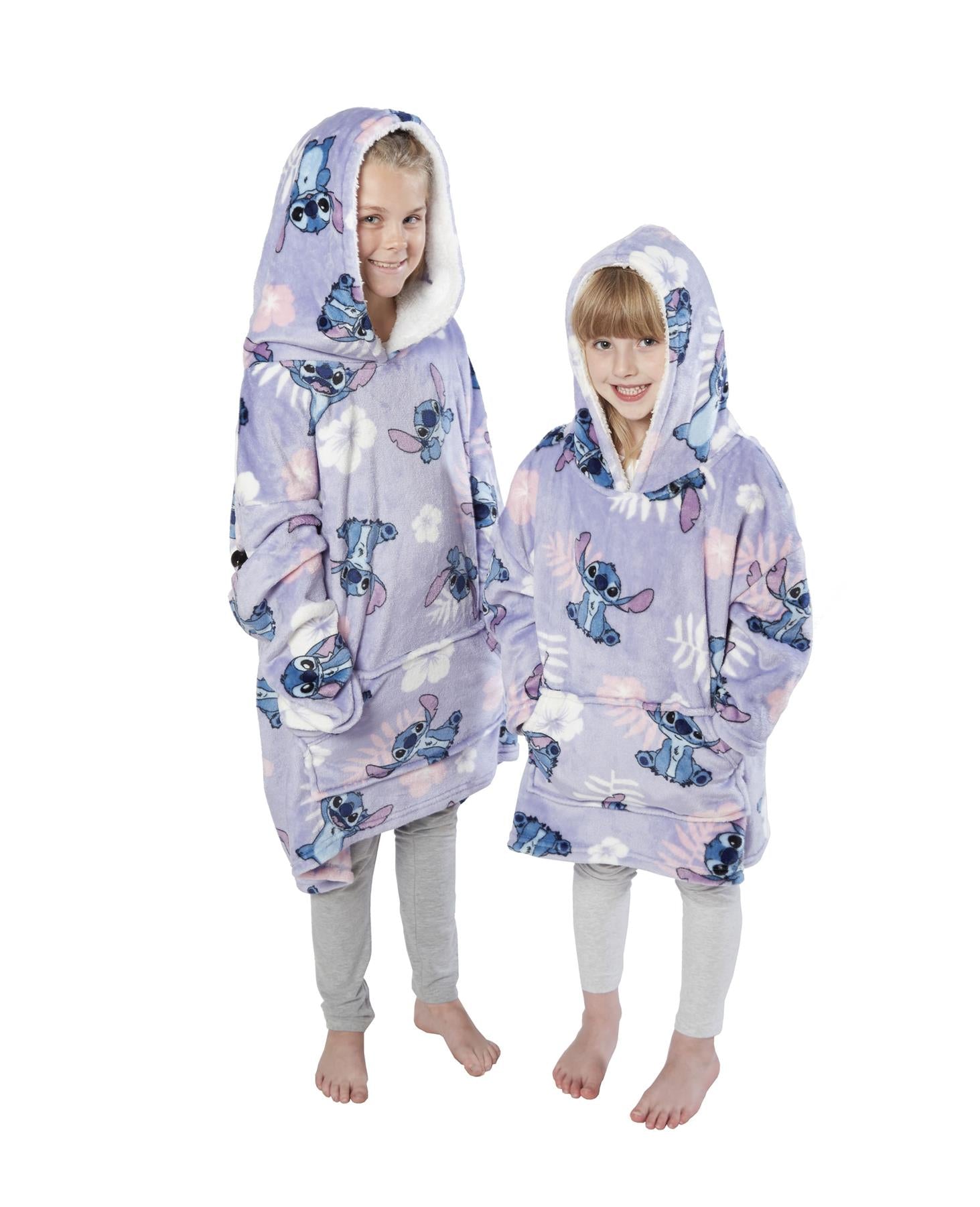 Stitch Hooded Wearable Fleece