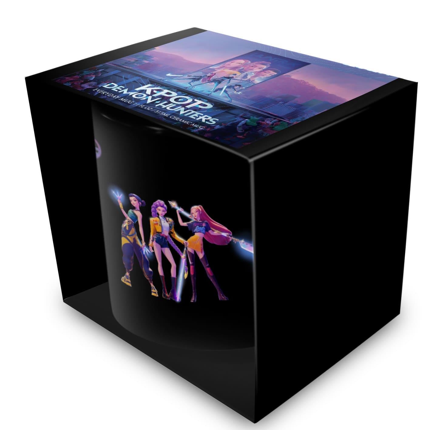 K-POP Demon  Hunters Huntrix Black Pod Mug