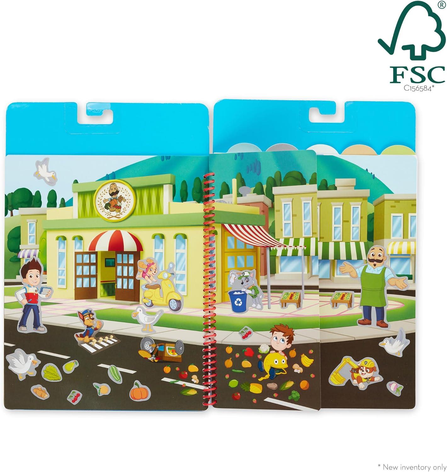 Melissa and Doug PAW Patrol Restickable Puffy Stickers  - Adventure Bay