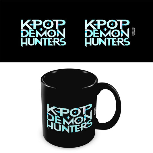 K-POP Demon Hunters K-POP Logo Black Pod Mug