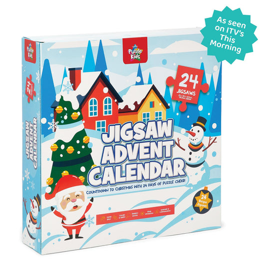 Toymania 24-Day Jigsaw Puzzle Advent Calendar