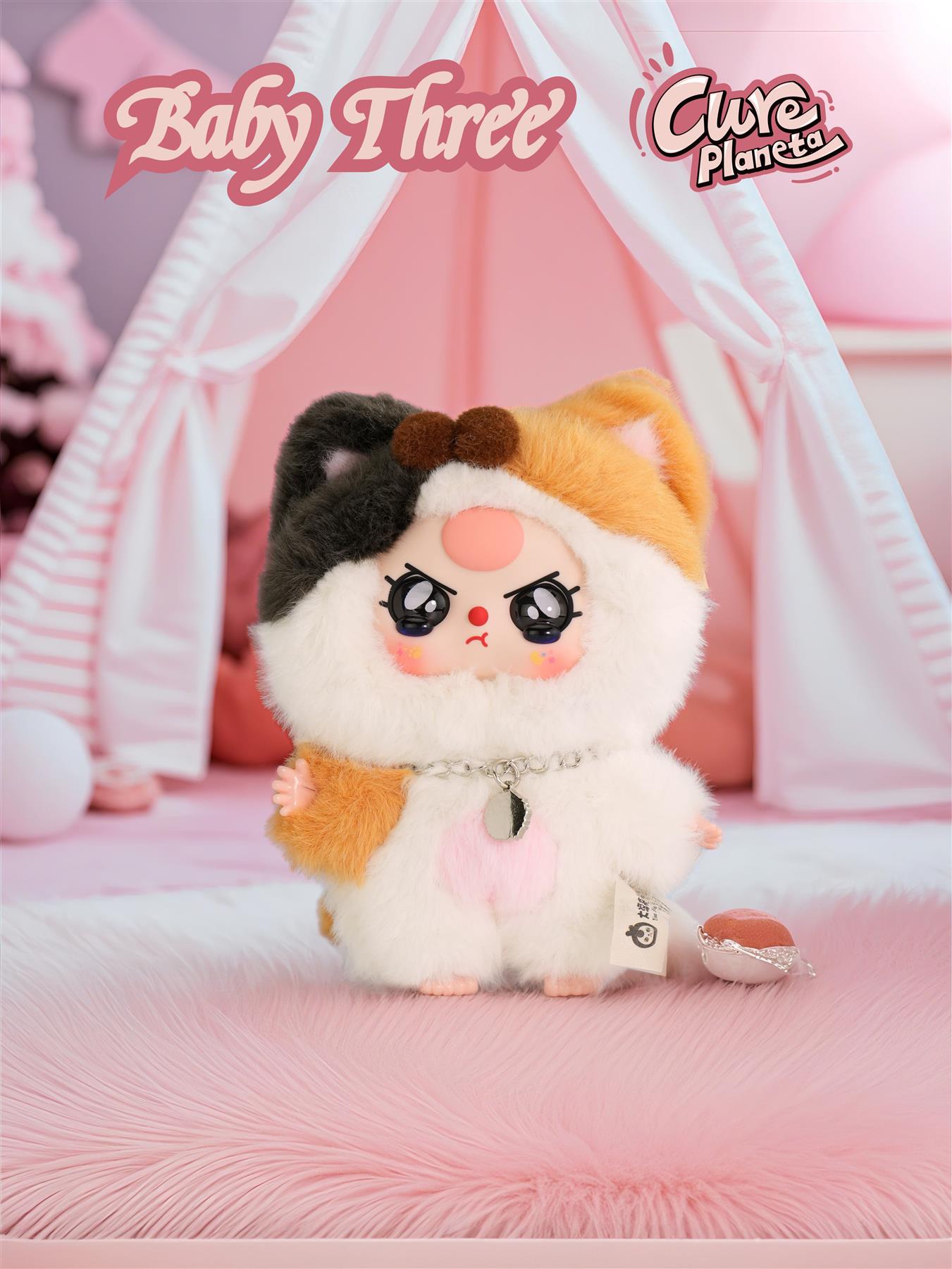 Baby Three Cats & Dogs Mystery Soft Toy Blind Box