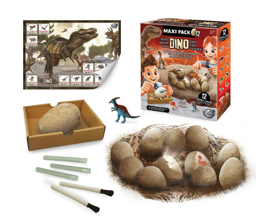 Buki France Dino Egg Maxi Pack