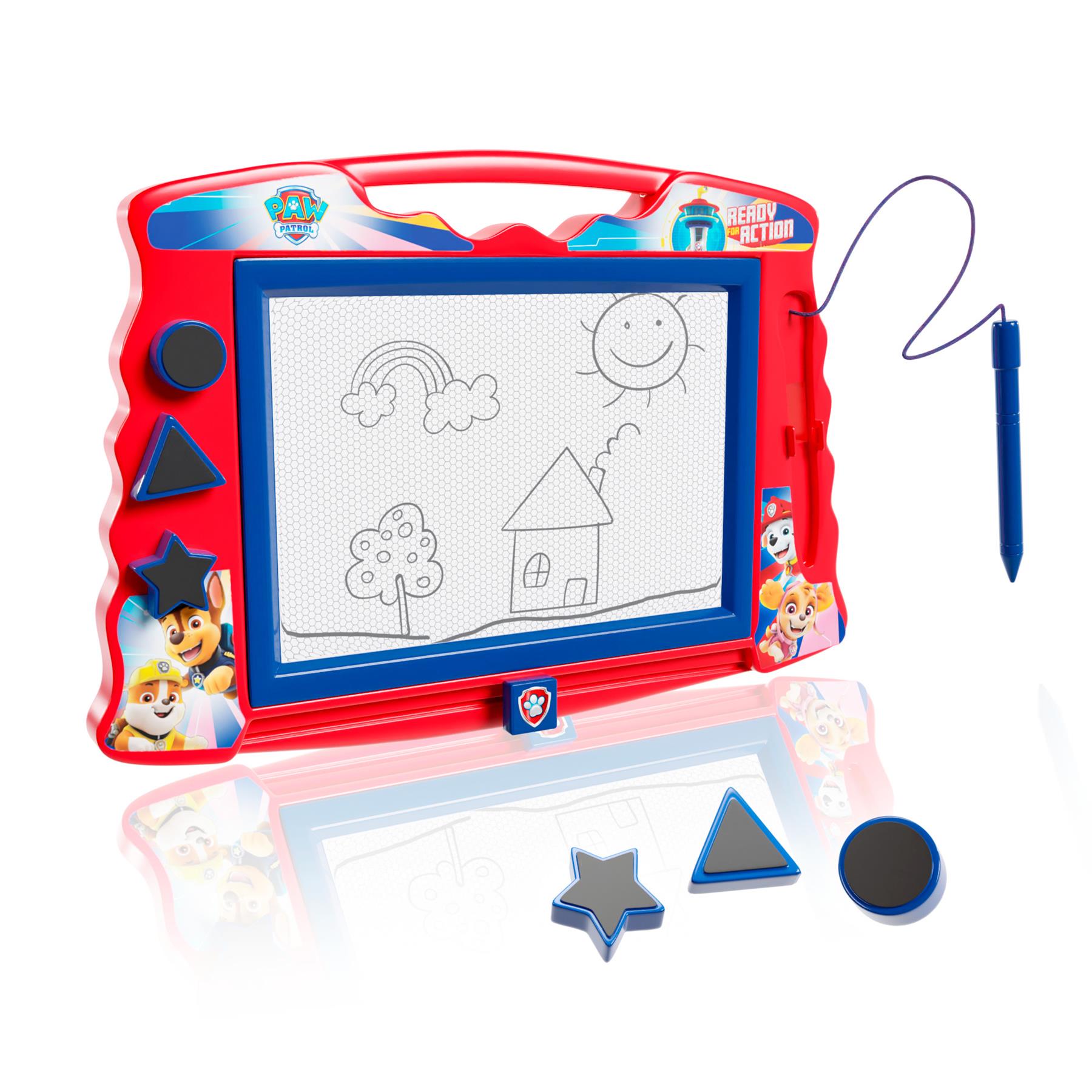 PAW Patrol Magnetic Drawing Board with Stylus & Three Stamps - Red