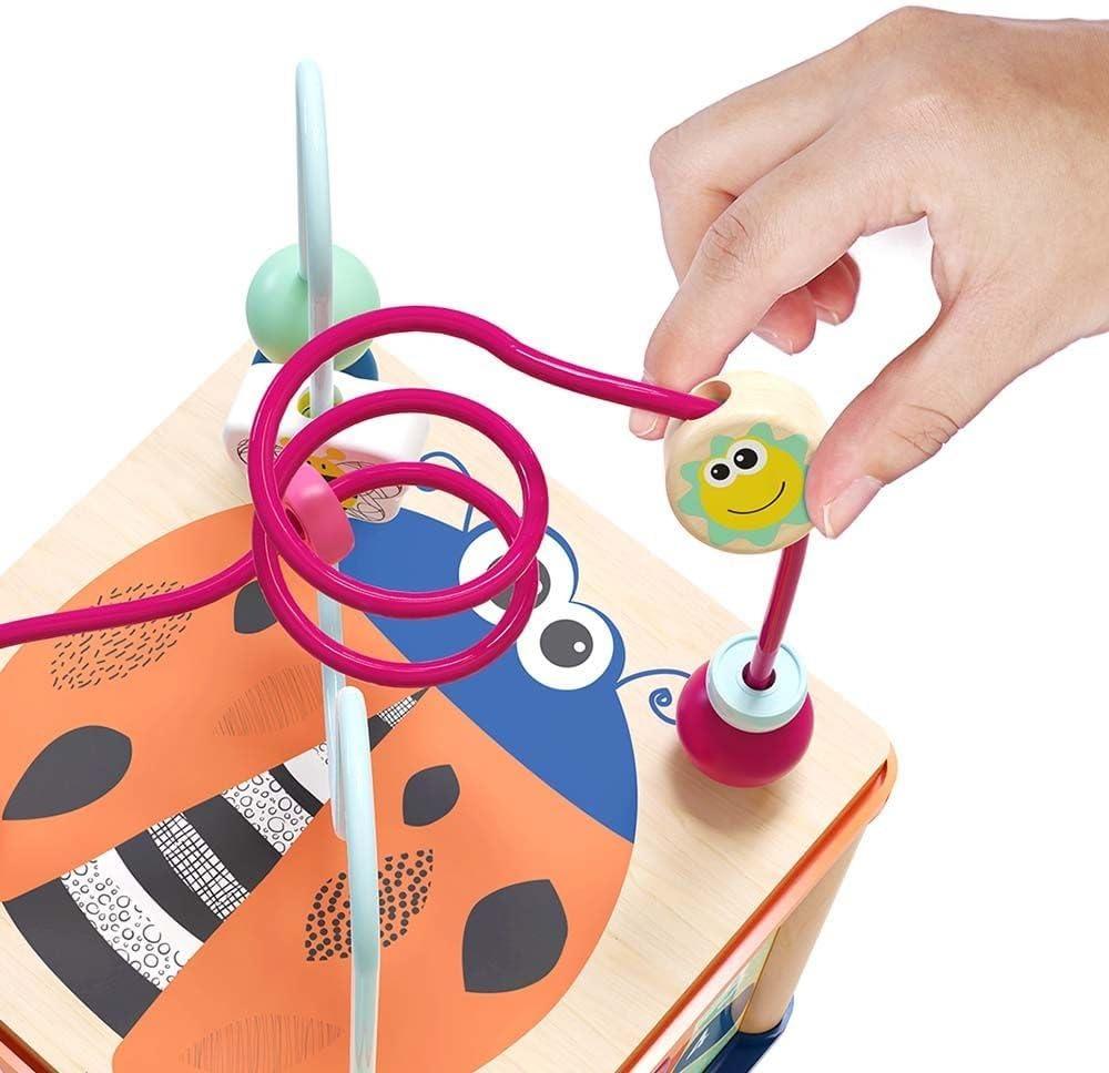 Topbright Wooden Activity Cube