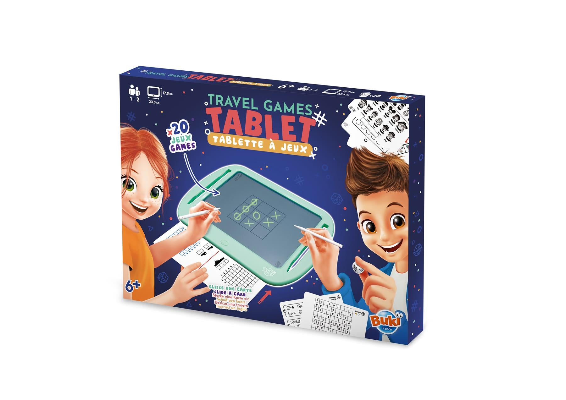 Buki France Travel Games Tablet