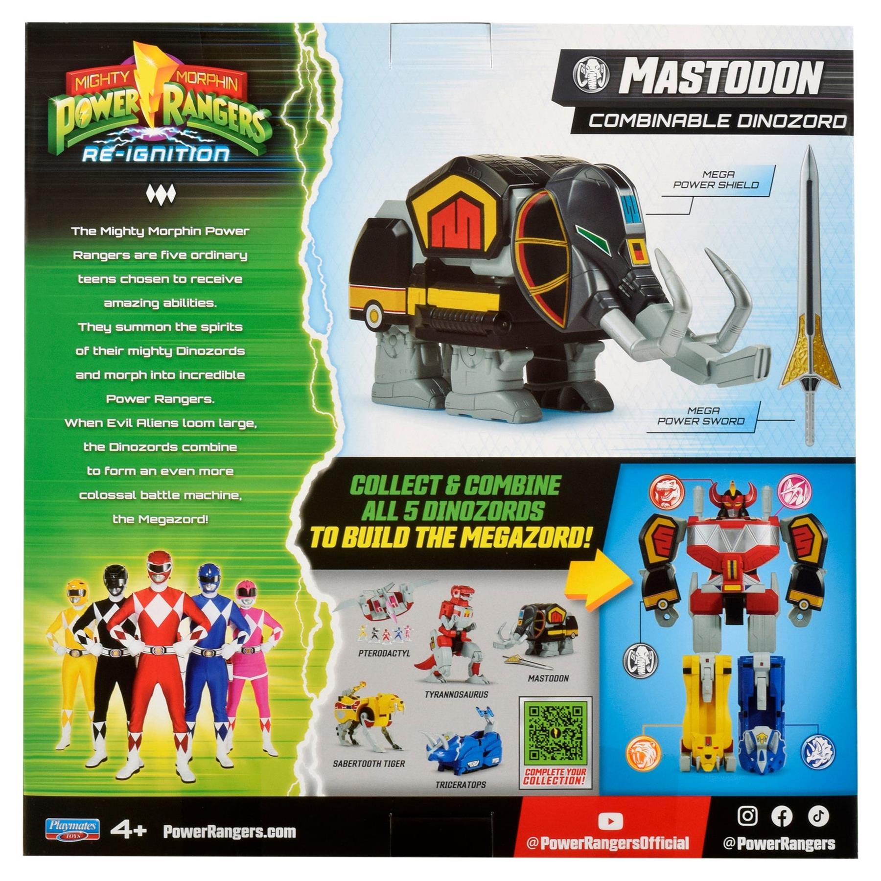 Mighty Morphin Power Rangers Mastodon Dinozord
