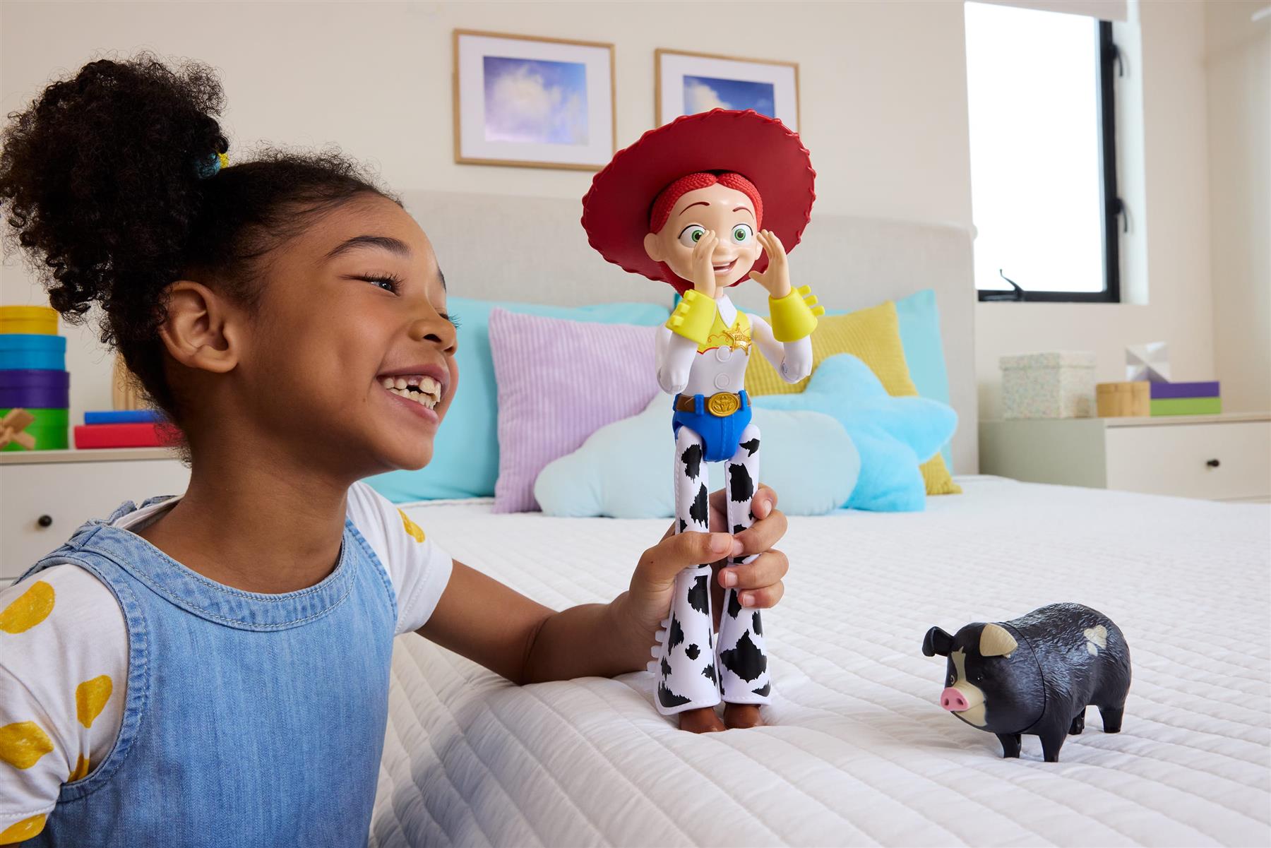 Disney Toy Story 5 Action Figure - Critter Talk Jessie & JD Pig