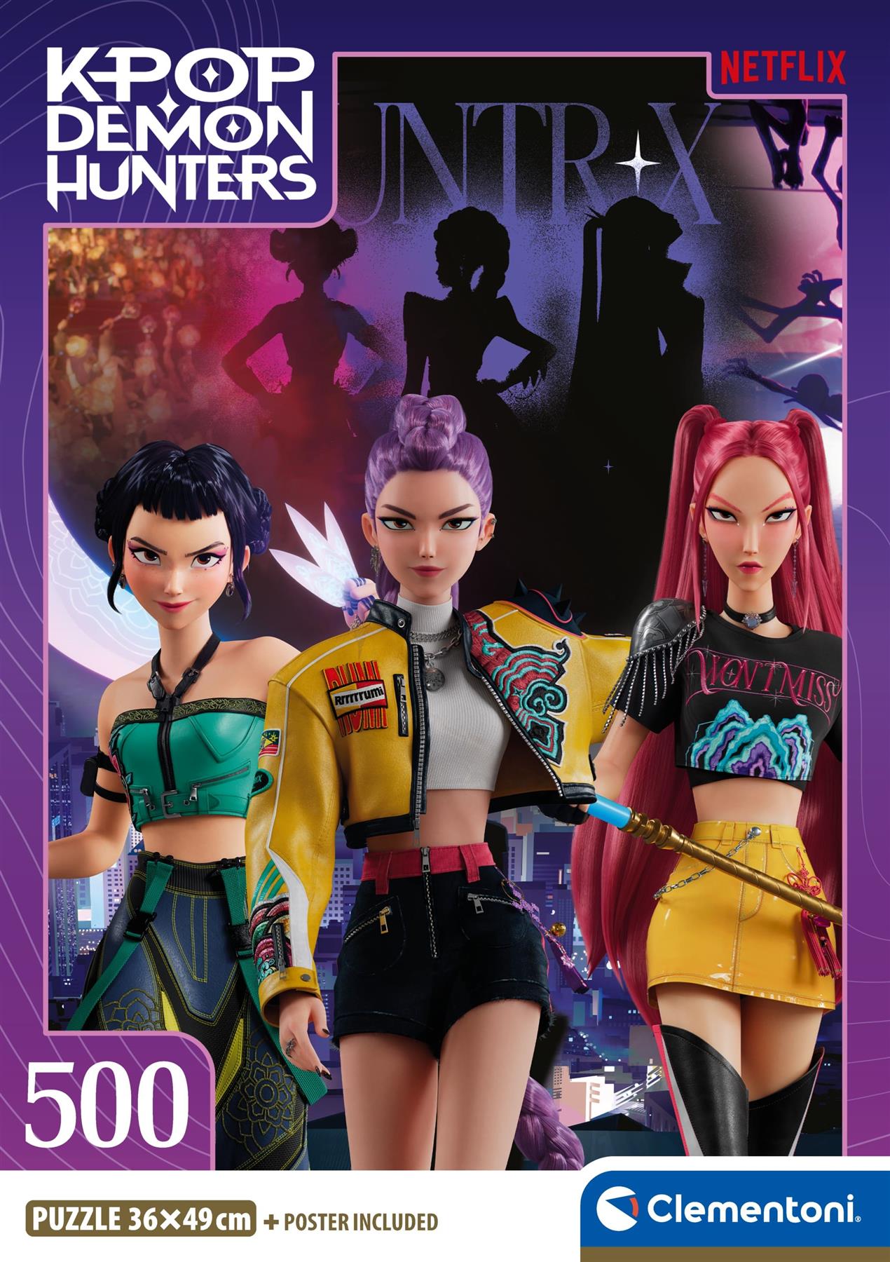 K-POP Demon Hunters 500 Piece Puzzle