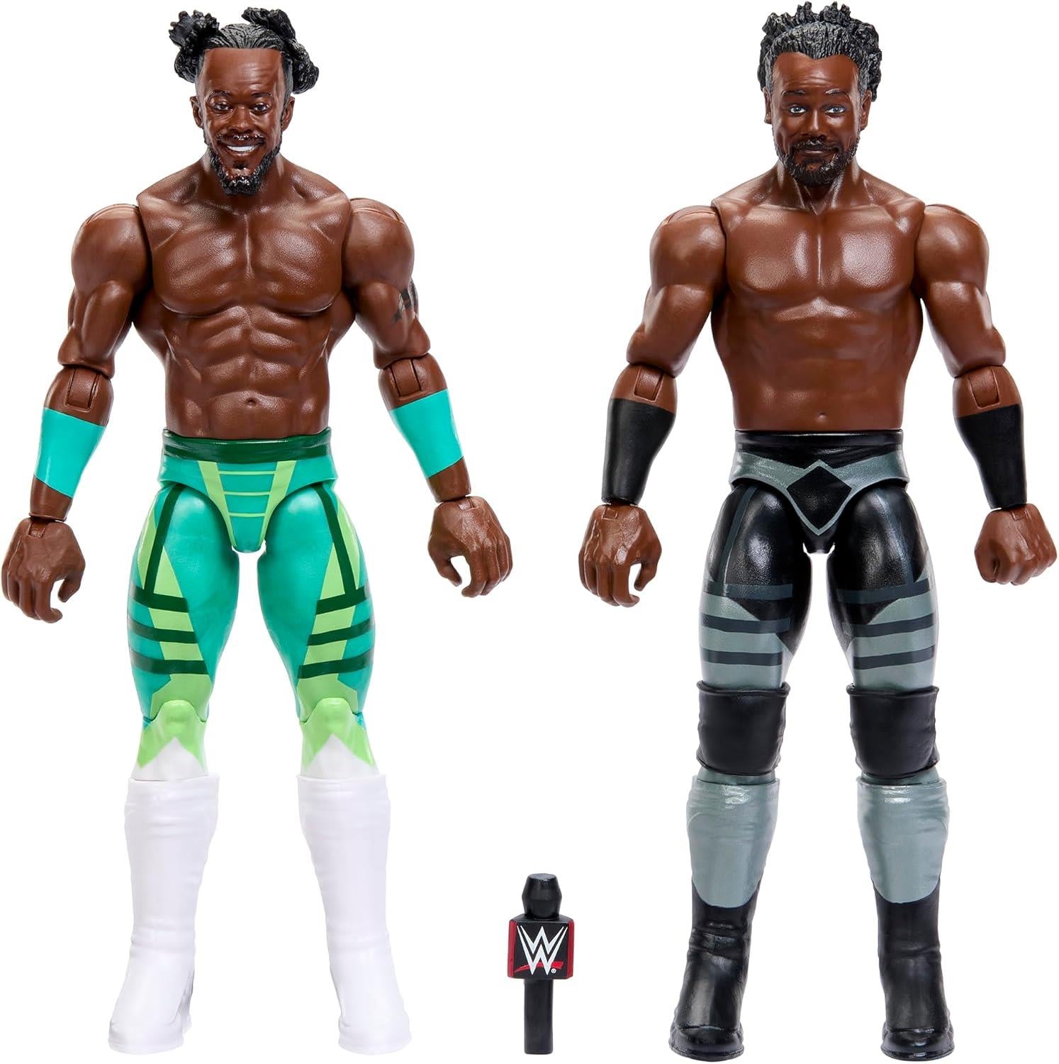 WWE Main Event Showdown 6 Inch Action Figures - Xavier Woods & Kofi Kingston