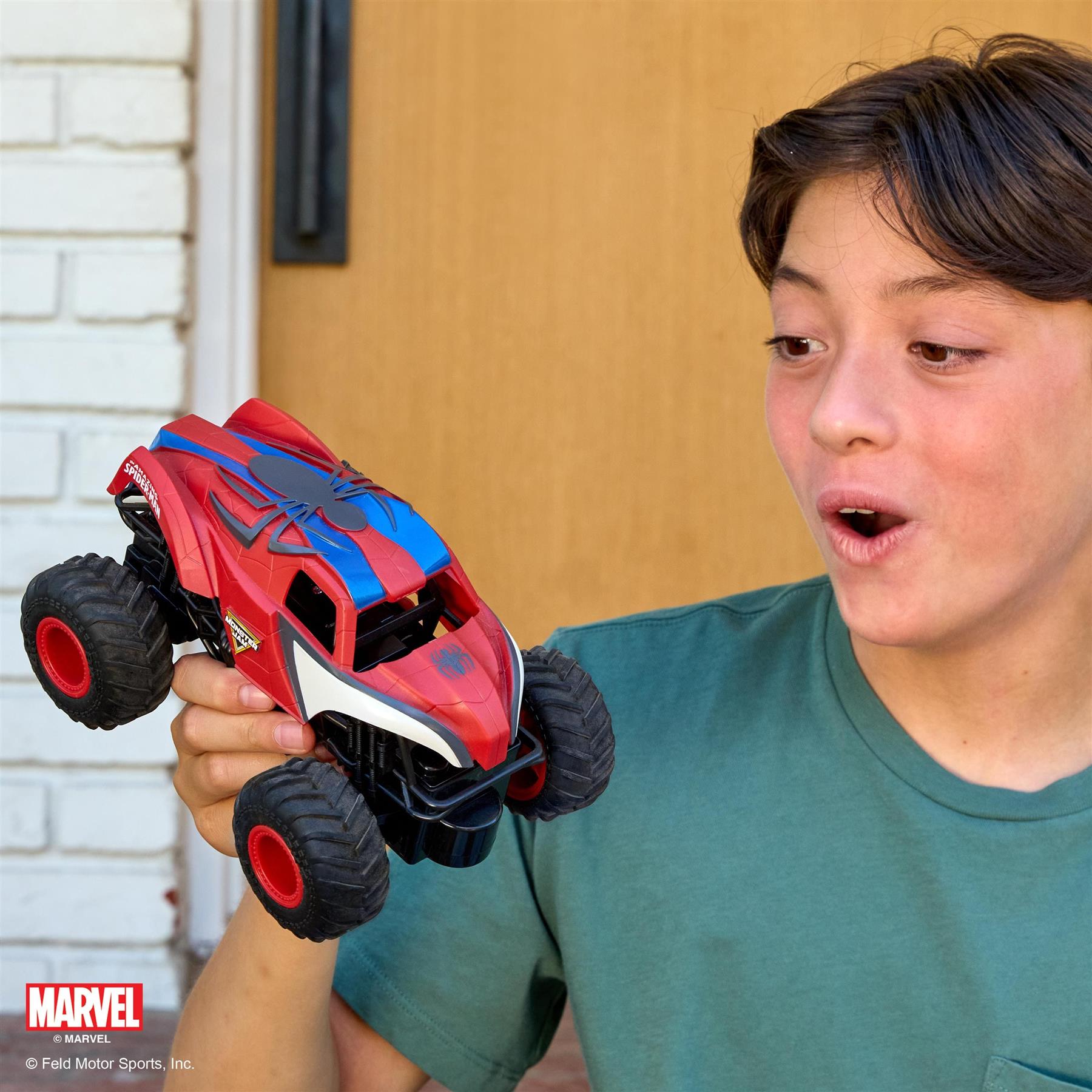 Monster Jam Marvel The Amazing Spider-Man RC Monster Truck