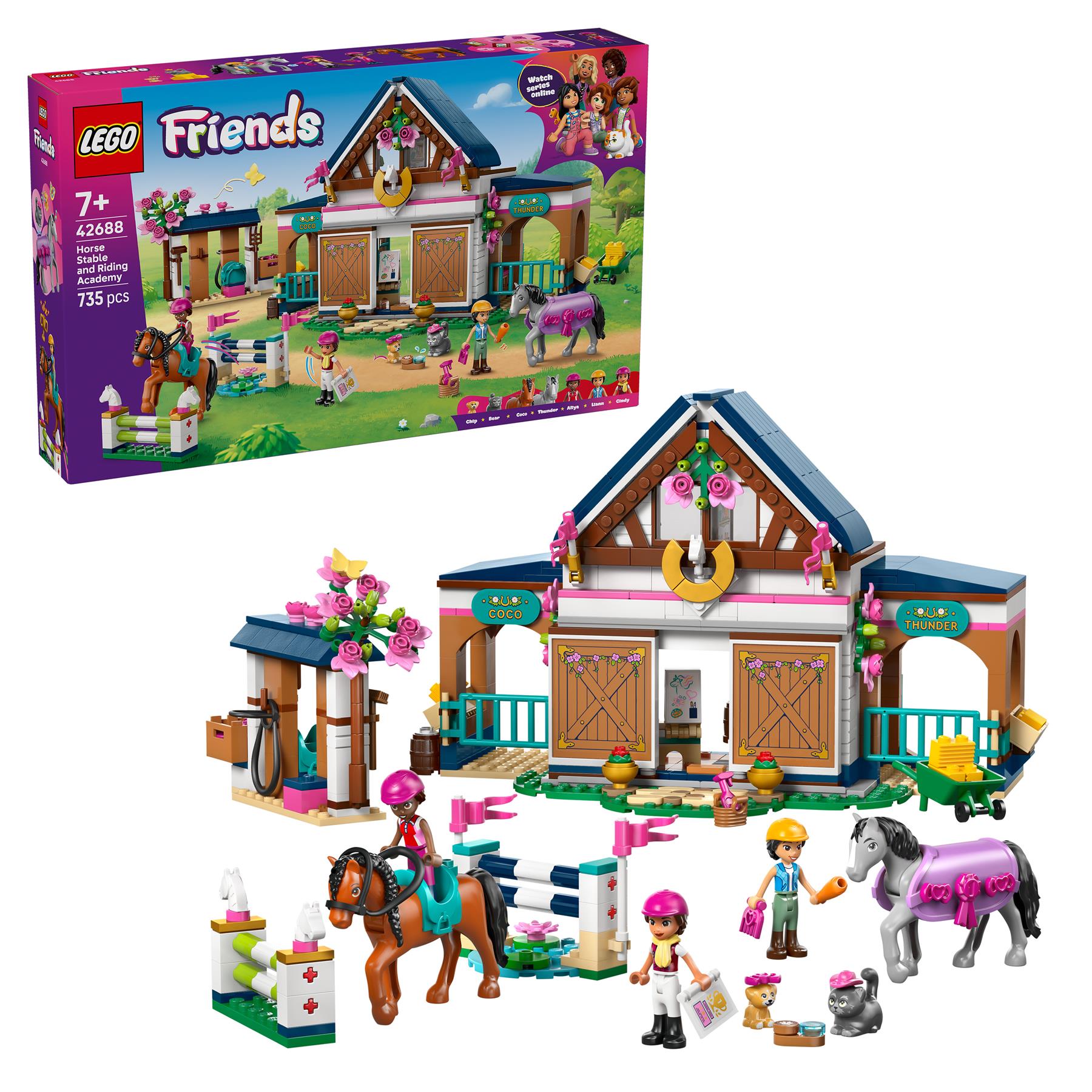 LEGO Friends Horse Stable and Riding Academy 42688