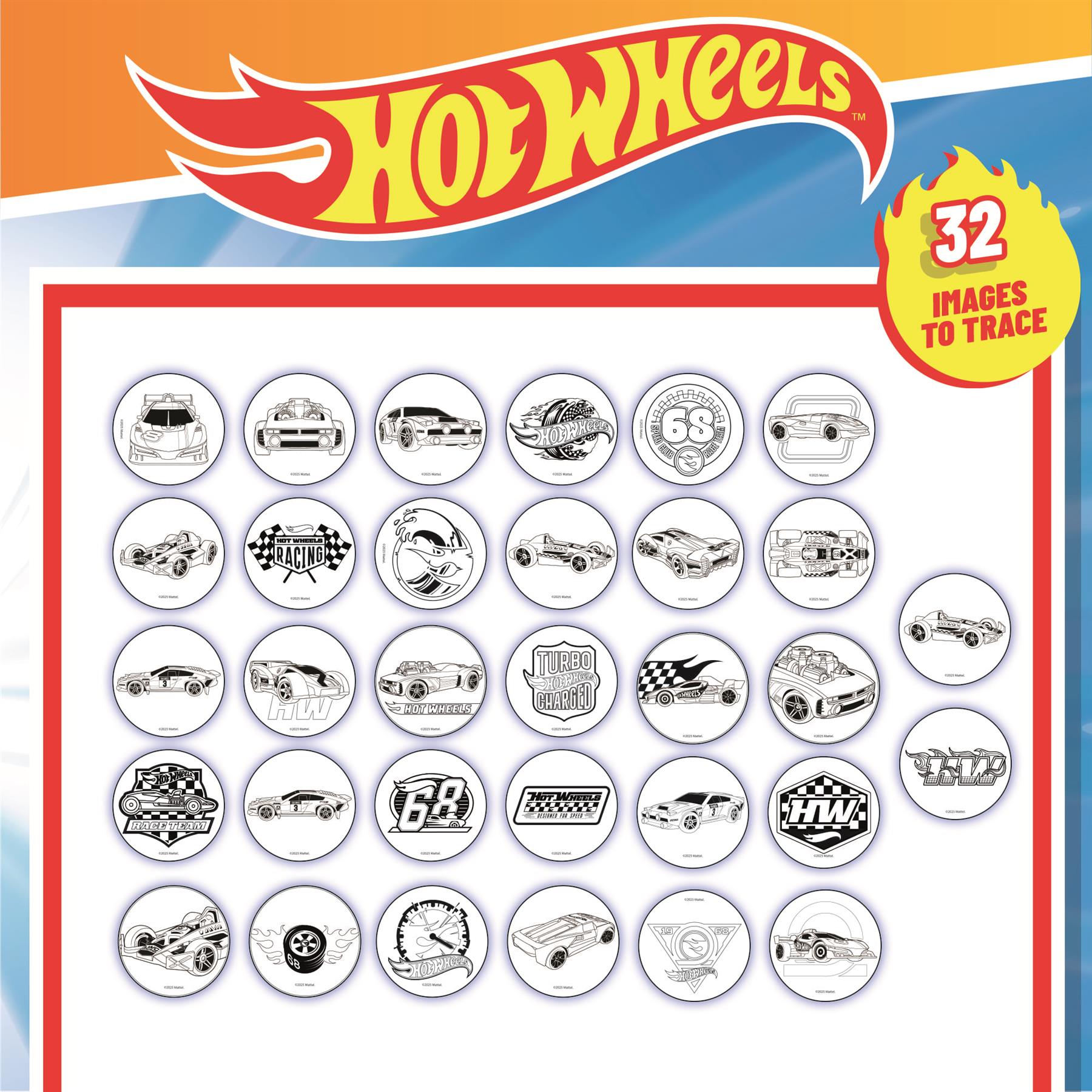 Hot Wheels Projector Drawing School
