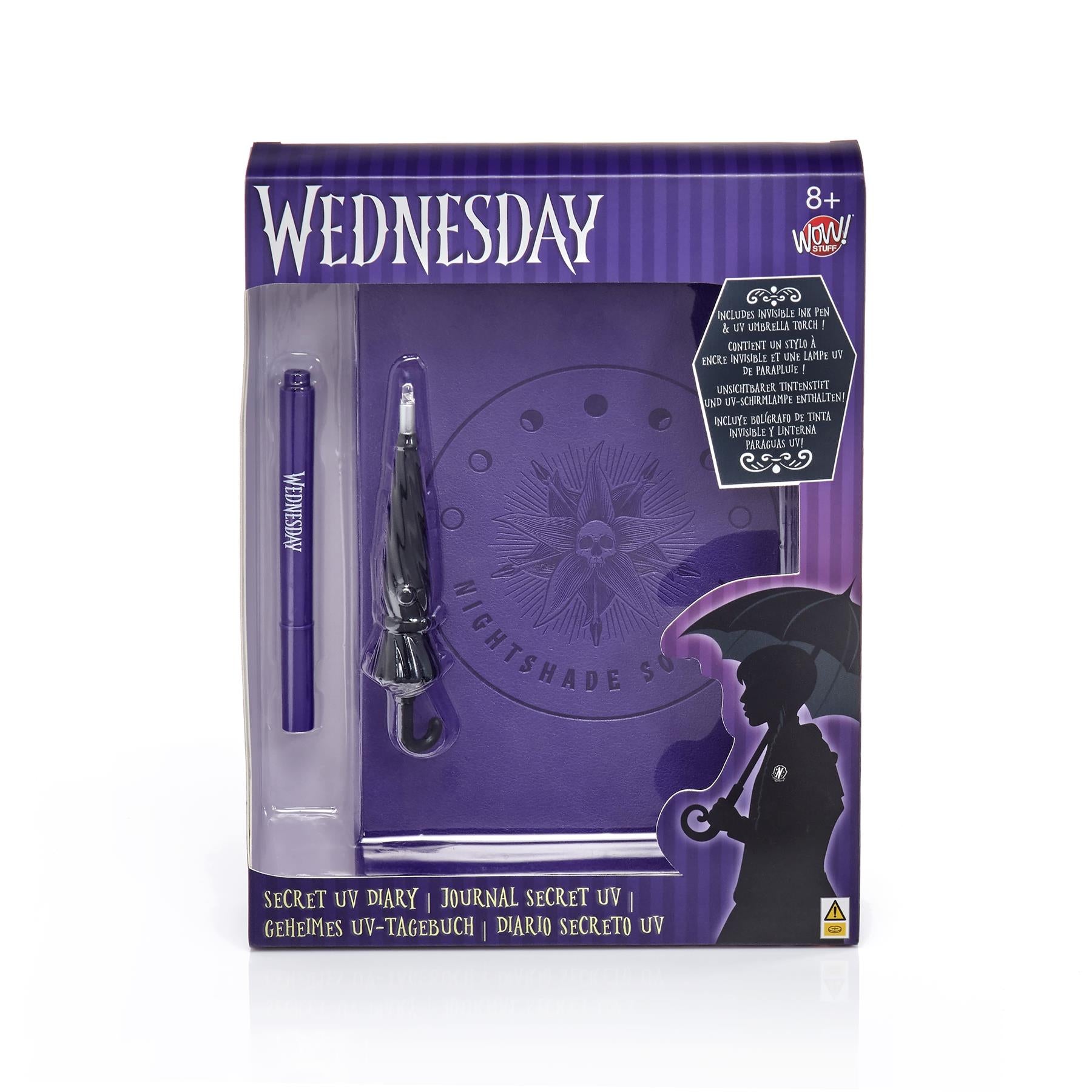 Wednesday Nightshade Society Secret Reveal Journal