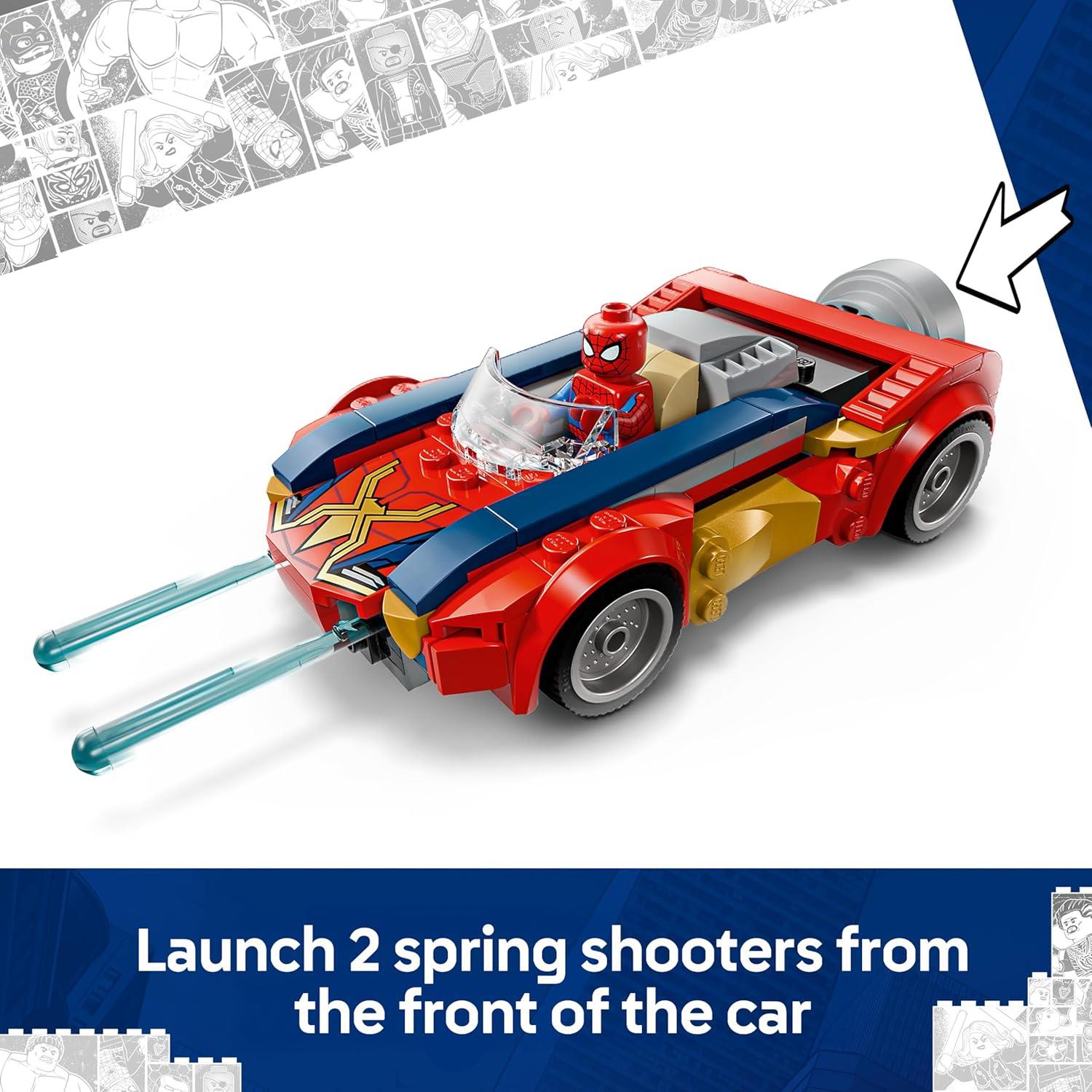 LEGO Marvel Spider-Man Car vs. Venomized Wolverine 76336