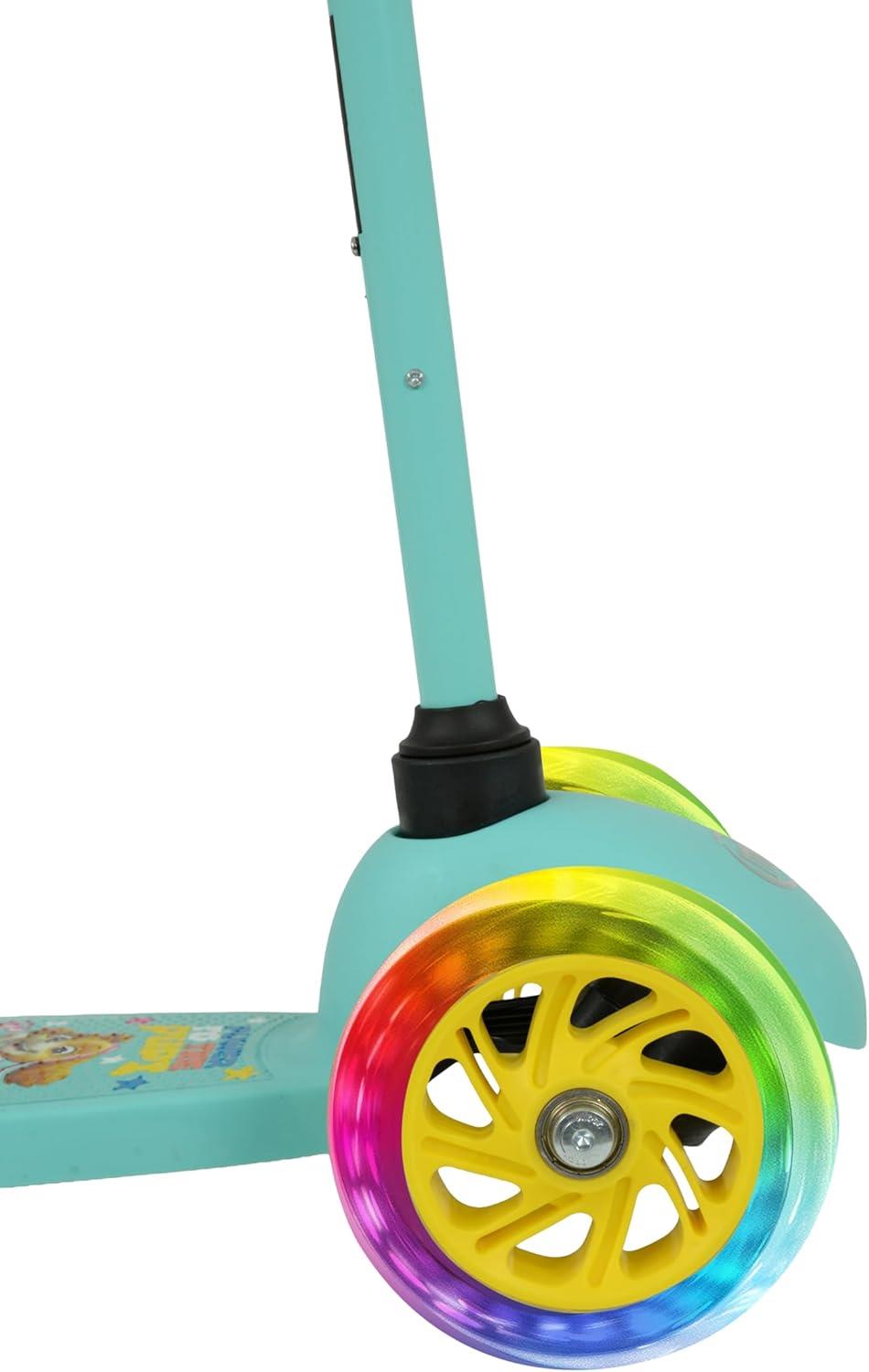 Paw Patrol Tilt & Glo Tri Scooter with Lights
