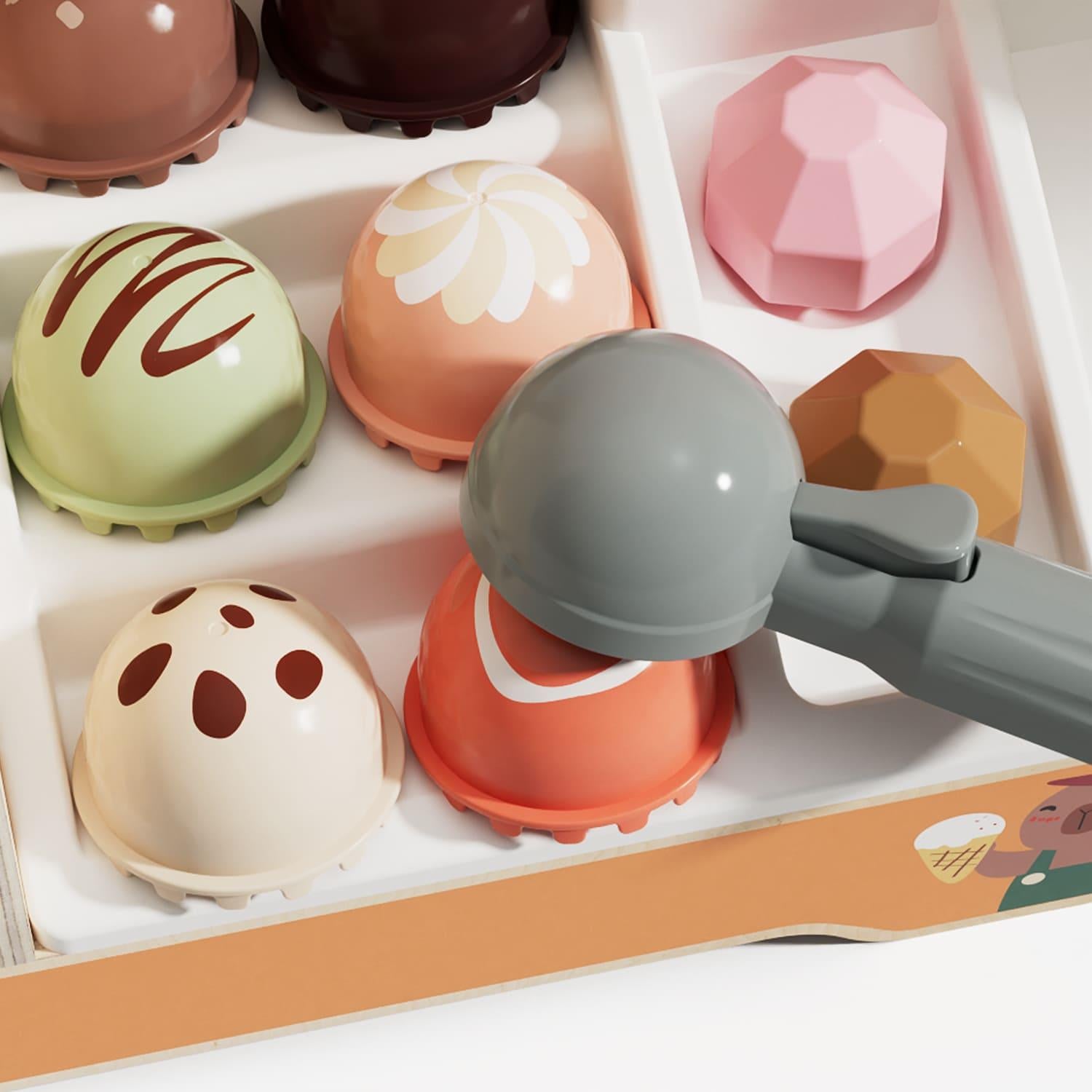 Topbright Wooden Ice Cream Boutique