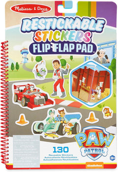Melissa & Doug PAW Patrol Restickable Stickers Classic Missions