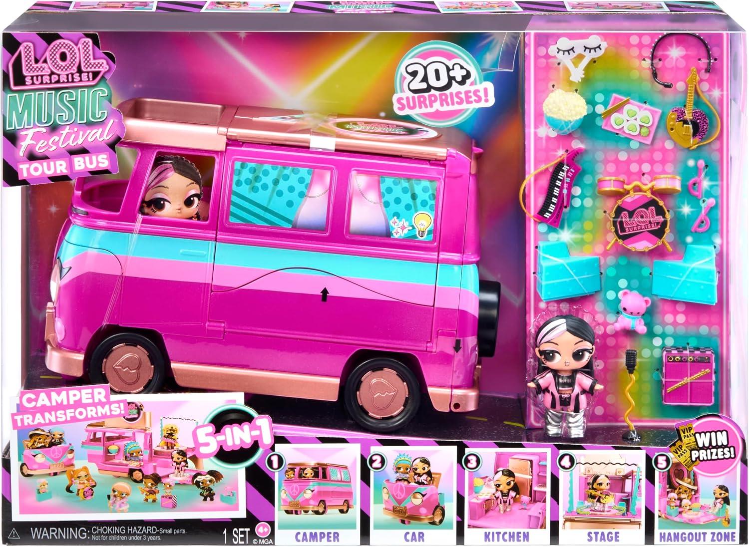 L.O.L. Surprise Music Festival Tour Bus