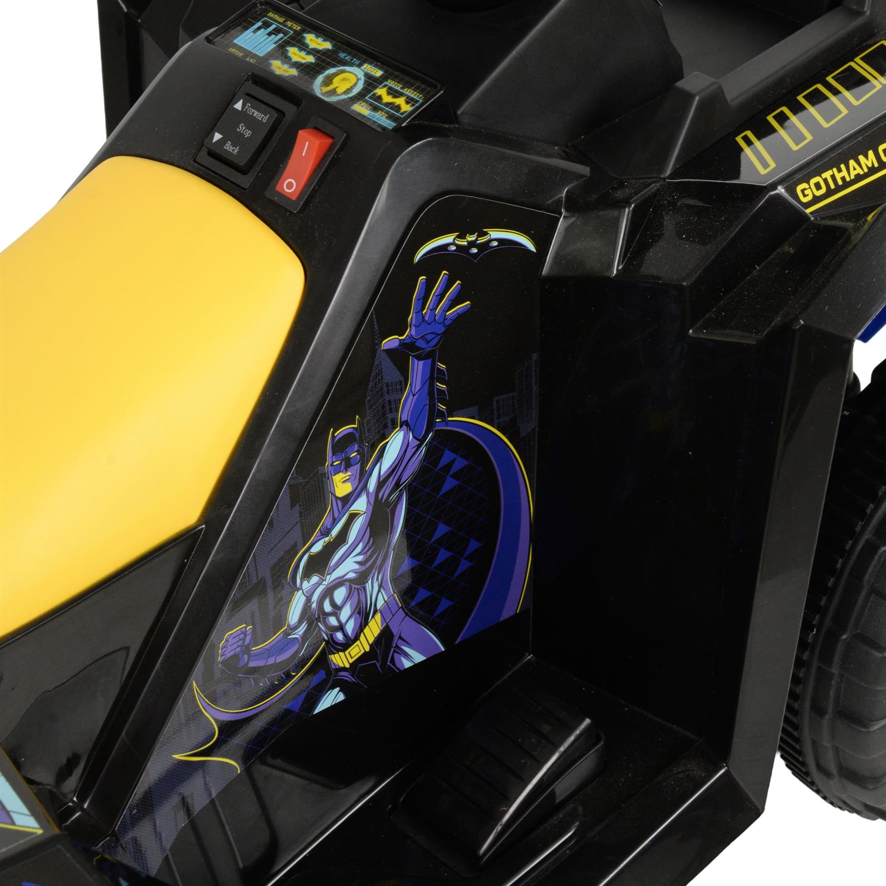 MoVe Batman 6v Electric Mini Quad Ride On