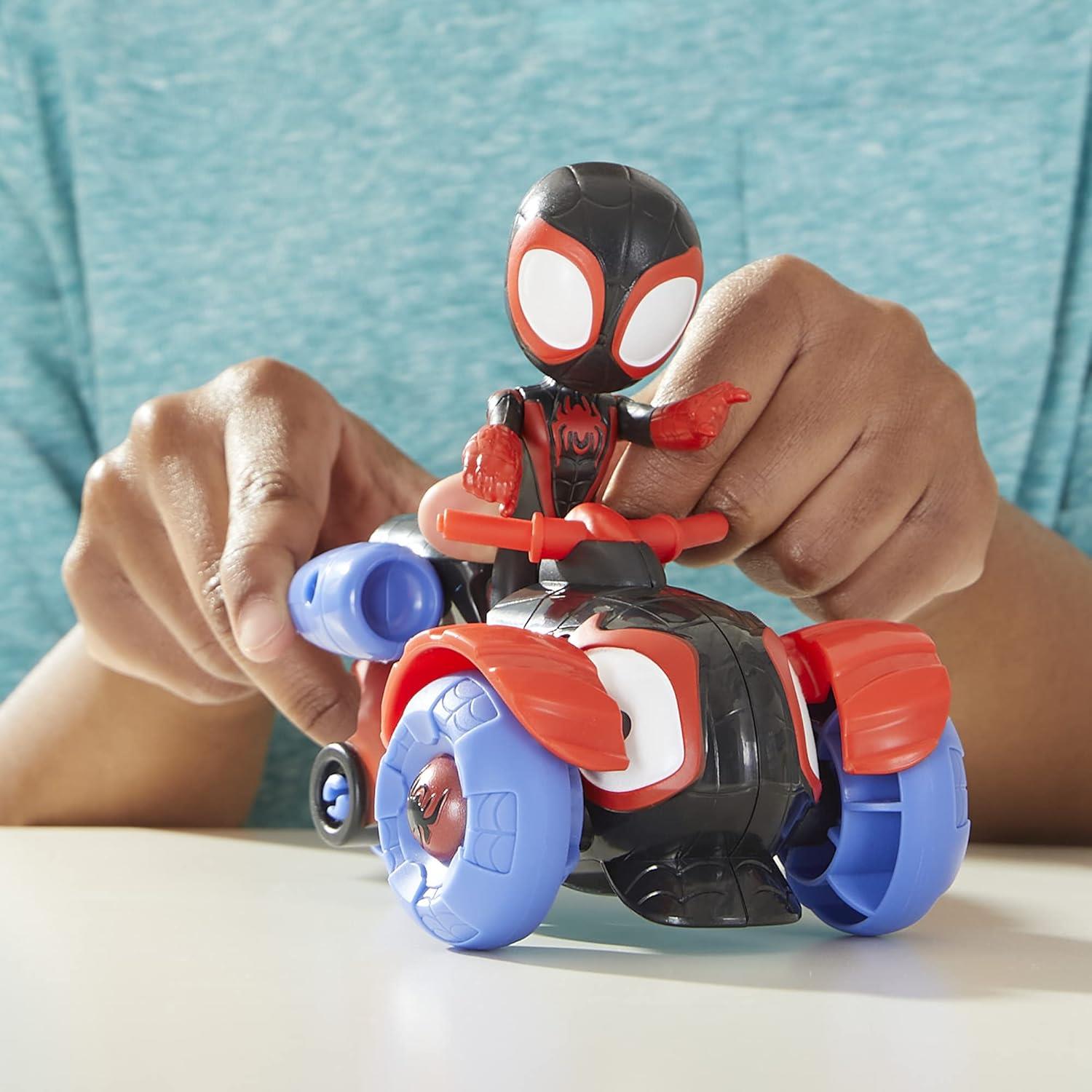 Spidey and His Amazing Friends Miles Morales Techno Racer
