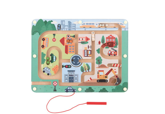 Lelin Traffic Magnetic Maze