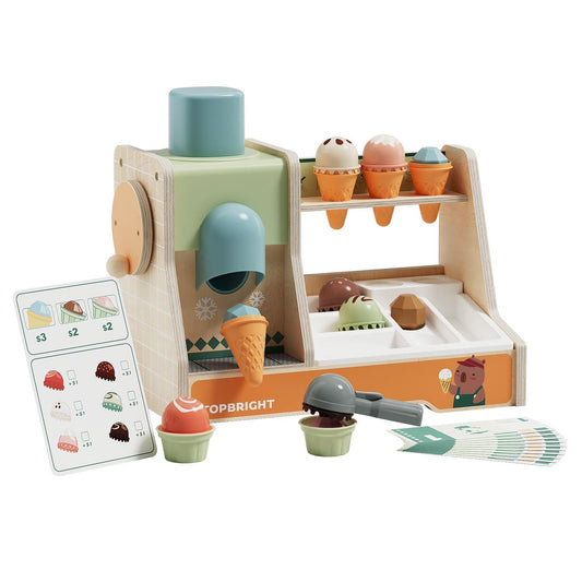 Topbright Wooden Ice Cream Boutique