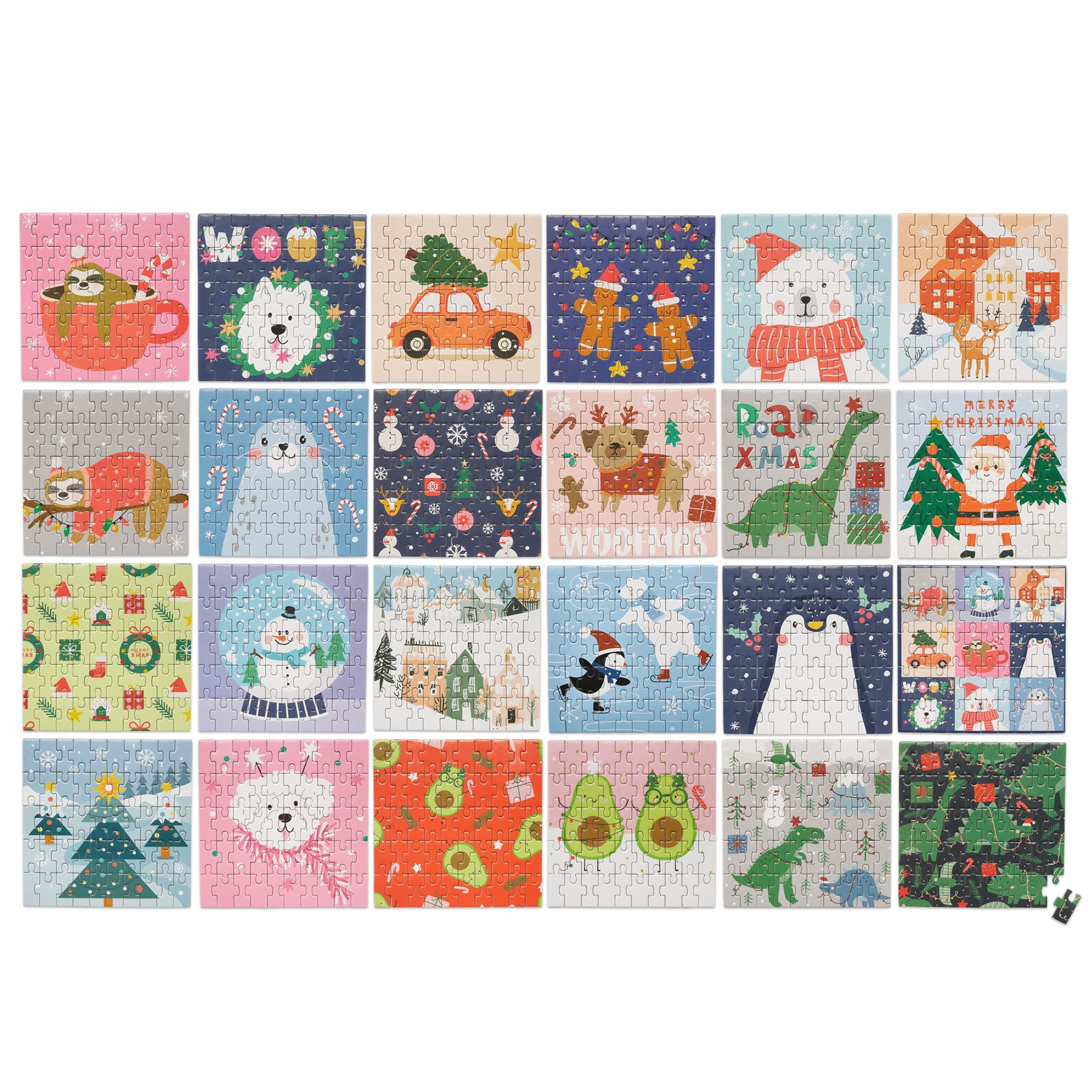 Toymania 24-Day Jigsaw Puzzle Advent Calendar
