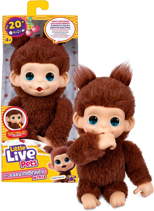 Little Live Pets Baby Monkey Minis – Chikki Cherry