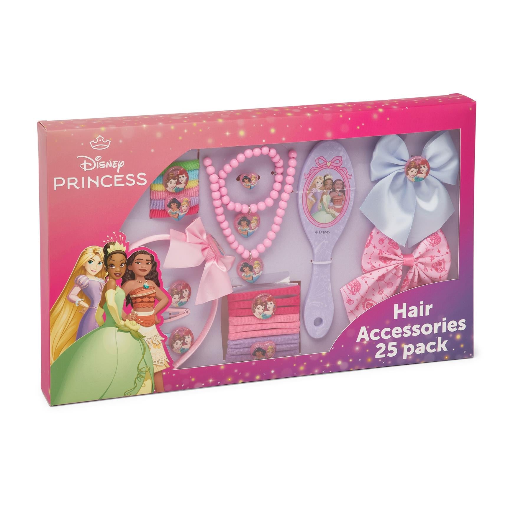 Disney Princess 25 Piece Hair Accessory Set
