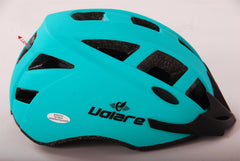 Volare 54-58 cm Bicycle Helmet - Green with LED Light