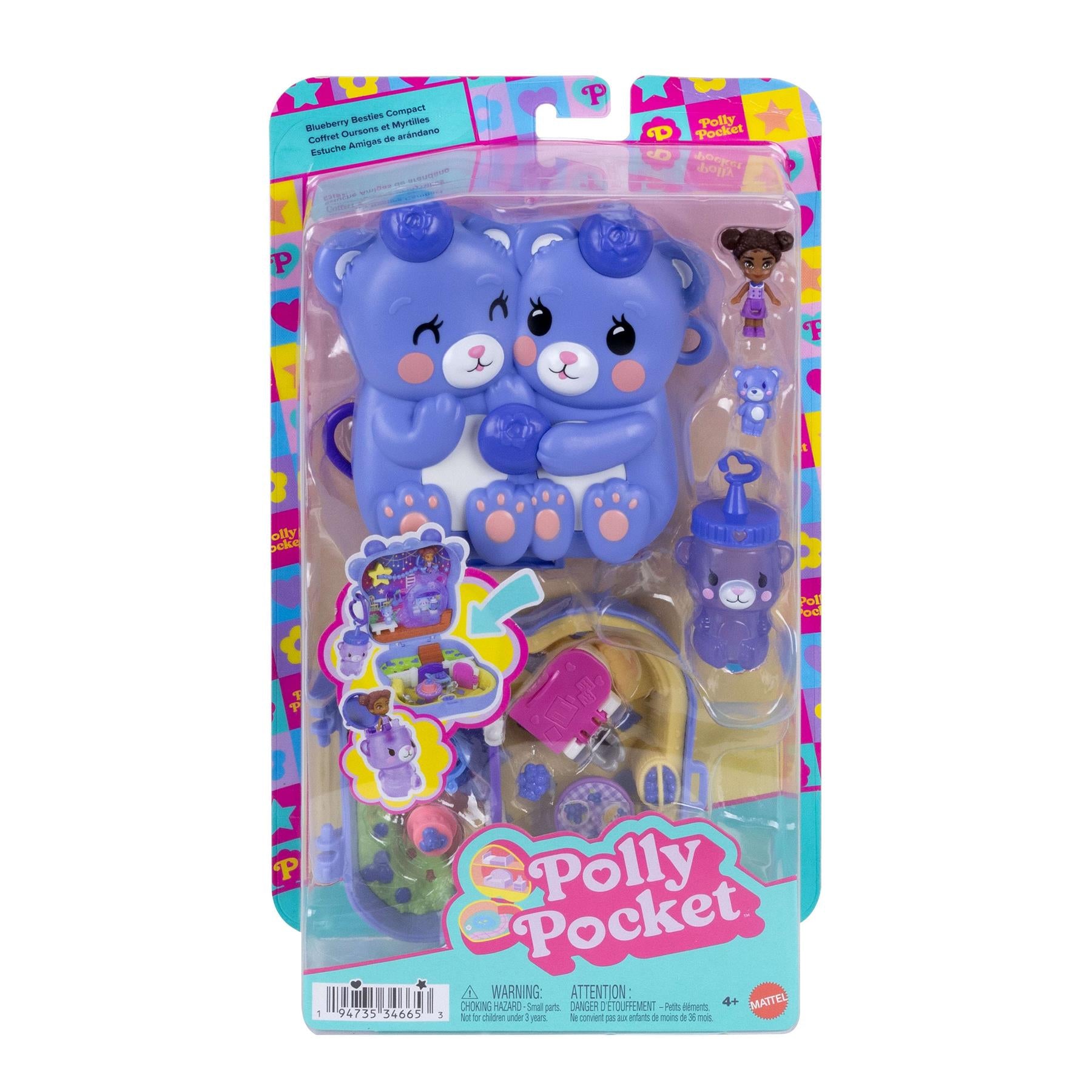 Polly Pocket Pocket World Blueberry Besties Compact