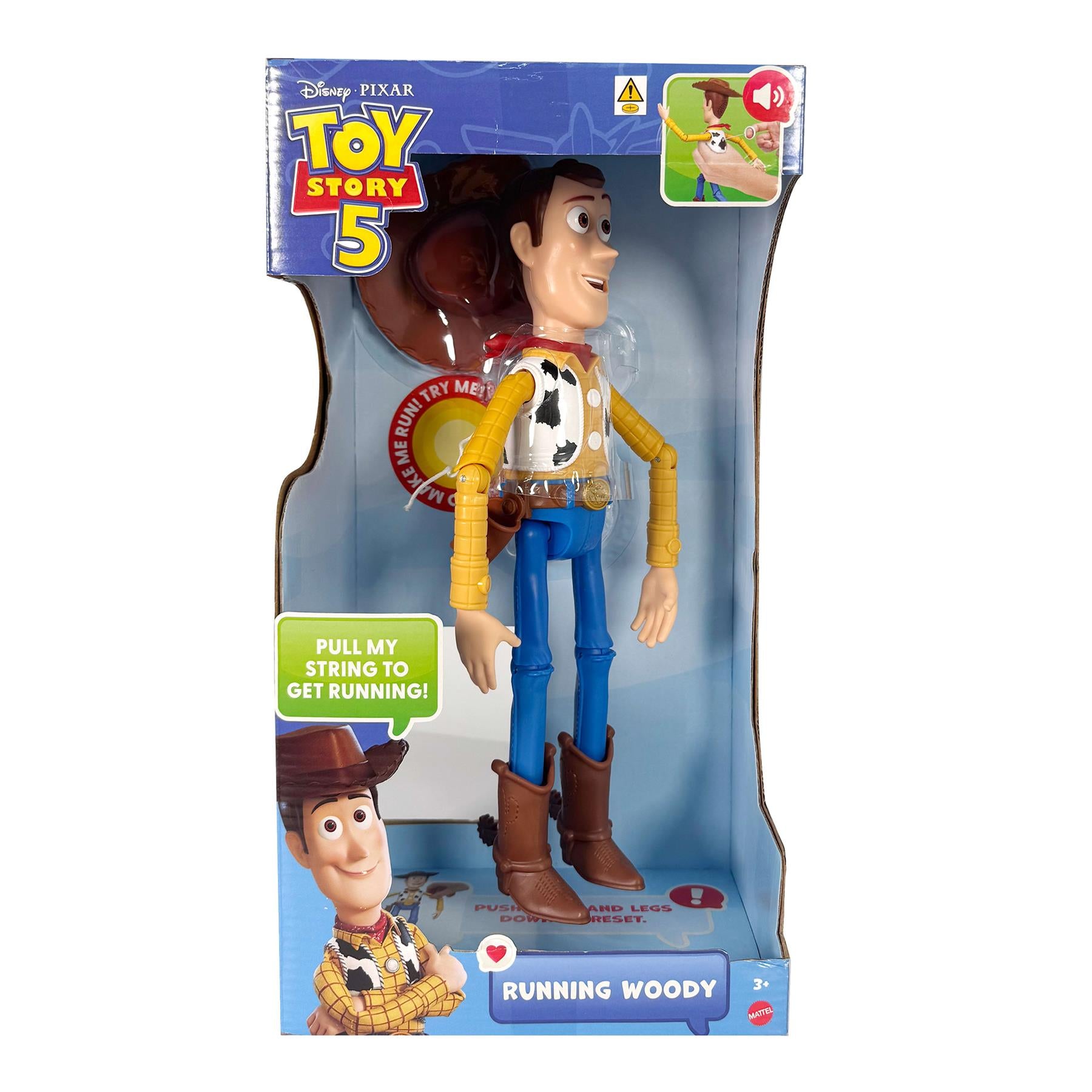 Disney Pixar Toy Story 12 Inch Figure - Running Woody