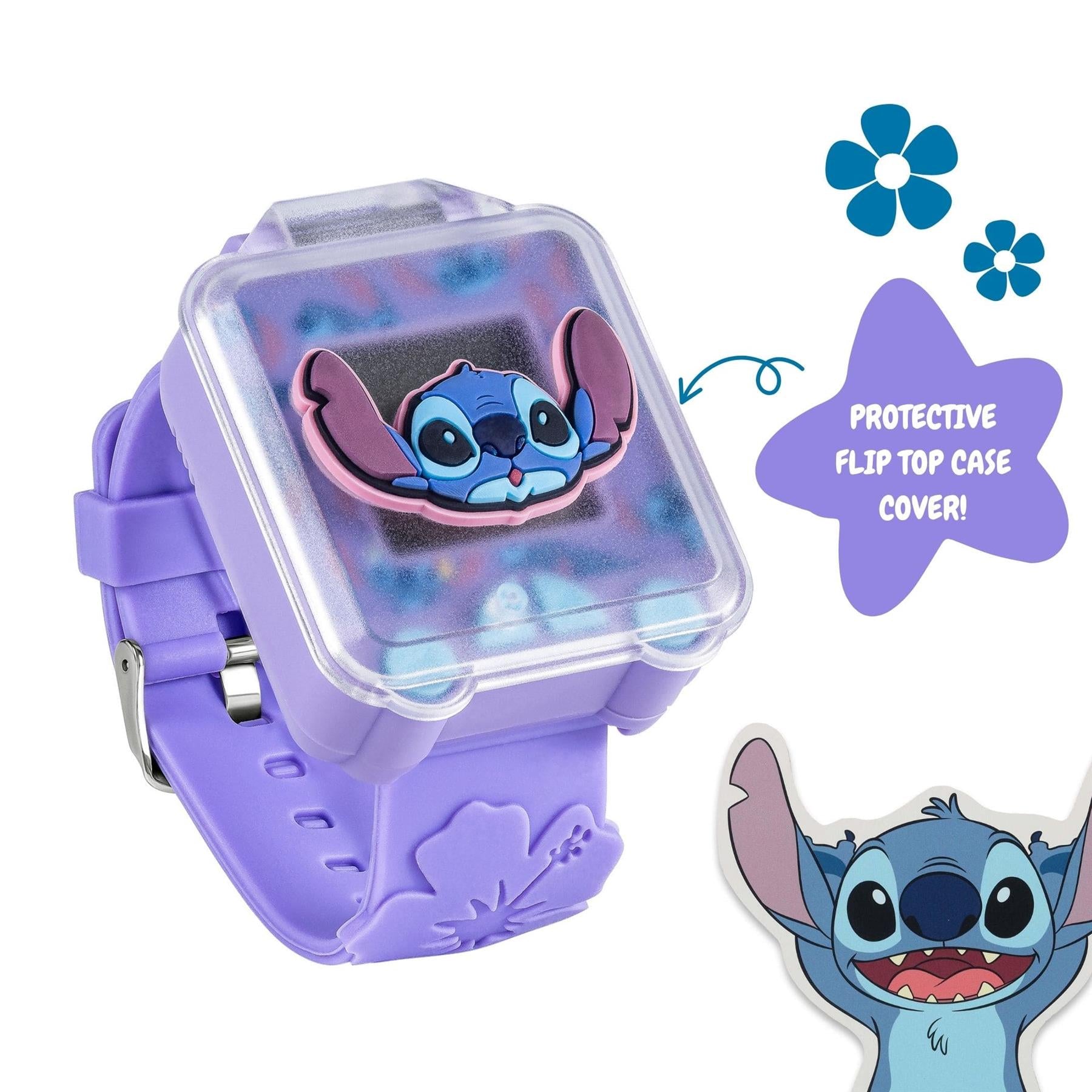 Disney Stitch Purple Strap Learning Watch