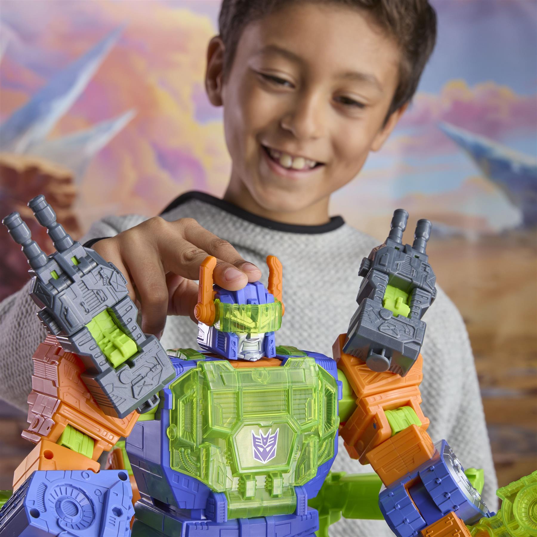 Transformers CYBERWORLD Scorponok Strike Battle Set
