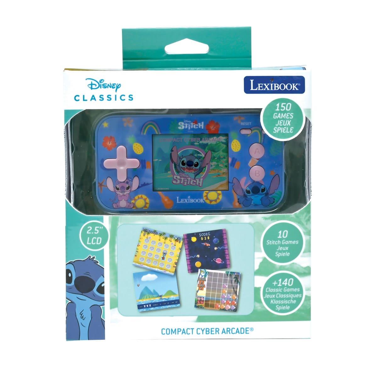 Disney Stitch Compact Cyber Arcade Pocket Gaming Console