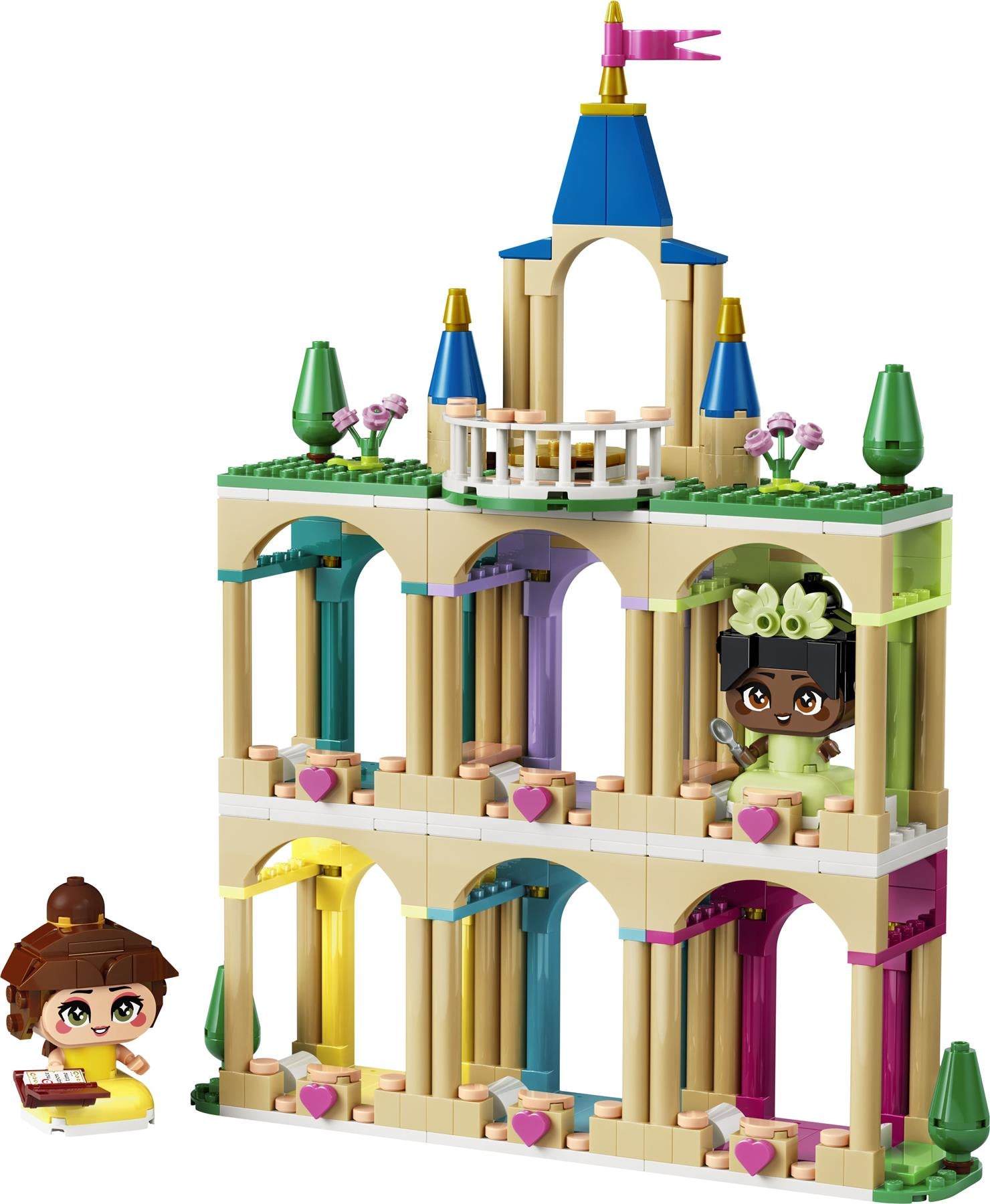 LEGO Disney Princess Mini Belle & Tiana with Castle 43291