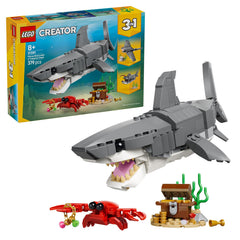 LEGO Creator 3-in-1 Fierce Shark with a Treasure Chest 31381