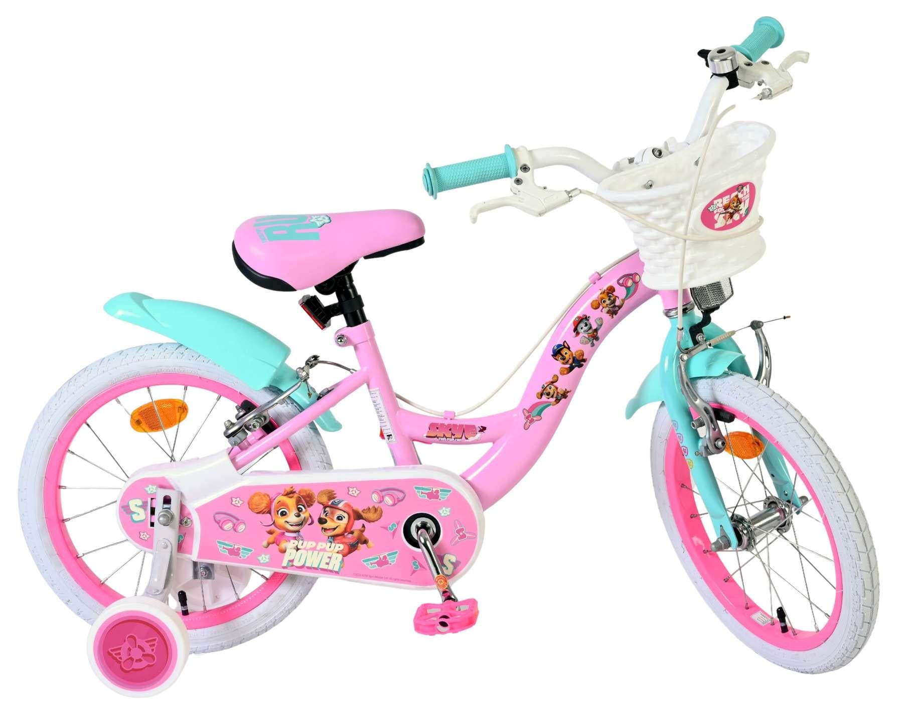 PAW Patrol 16 Inch Pink Children's Bike