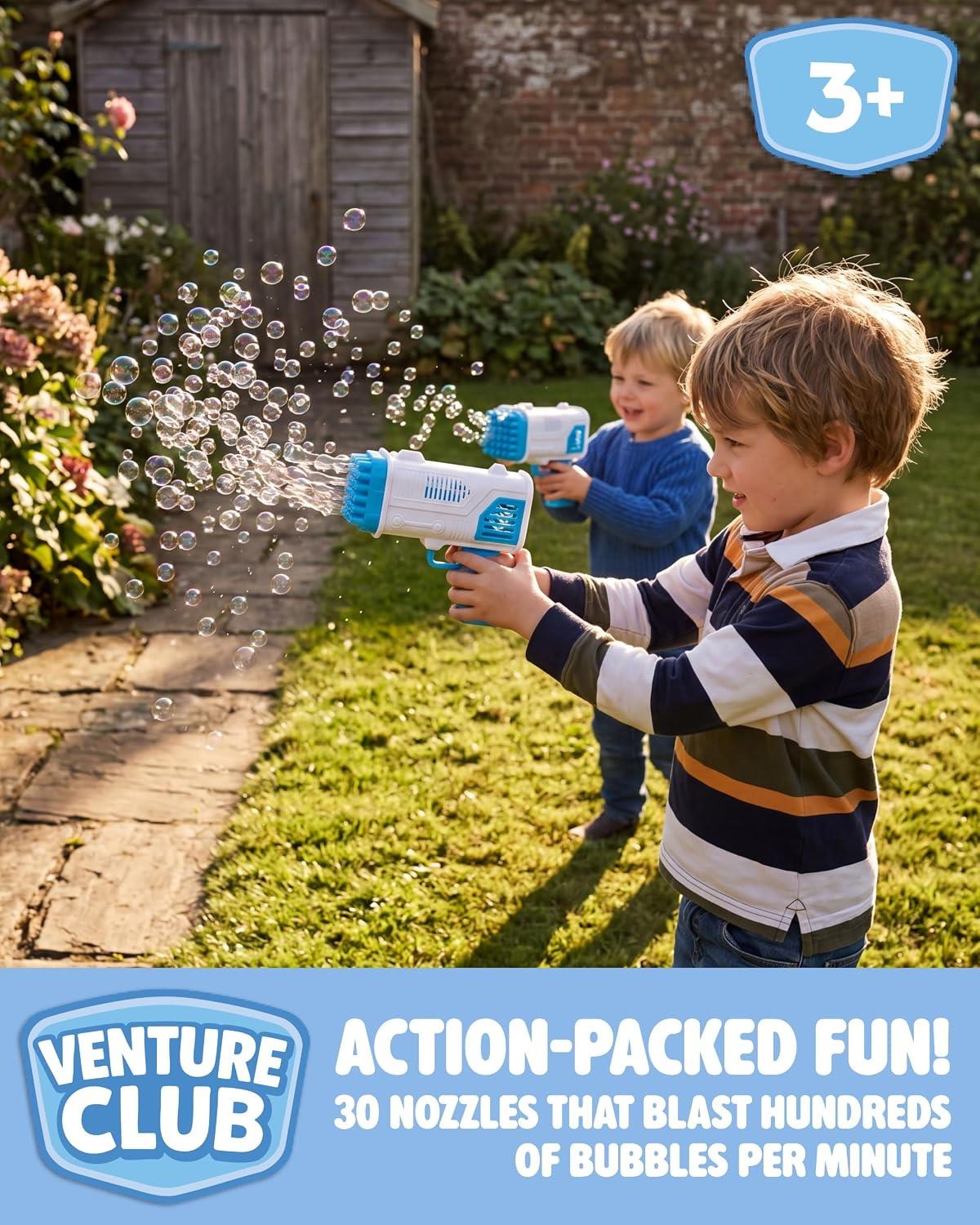 Venture Club Bubble Blaster - 2 Pack - Blue