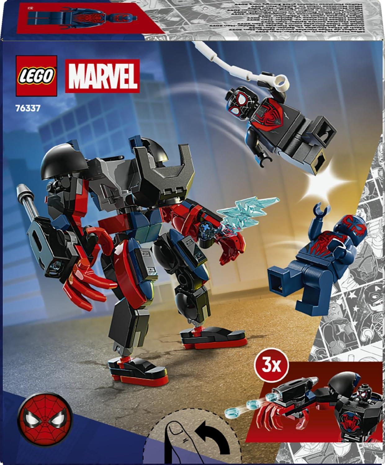 LEGO Marvel Miles Morales Mech vs. Spider-Man 2099 76337