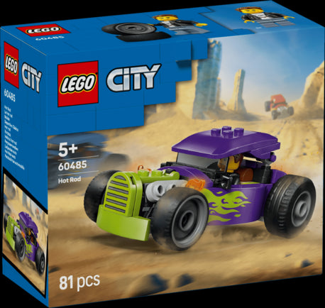 LEGO City Hot Rod Race Car Toy and Mini Figure 60485