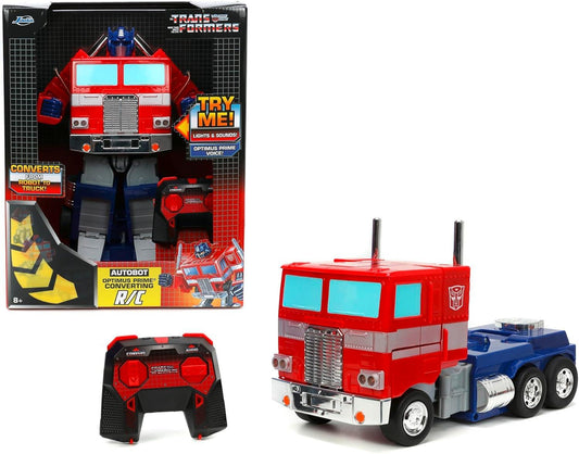 Transformers Converting RC Optimus Prime