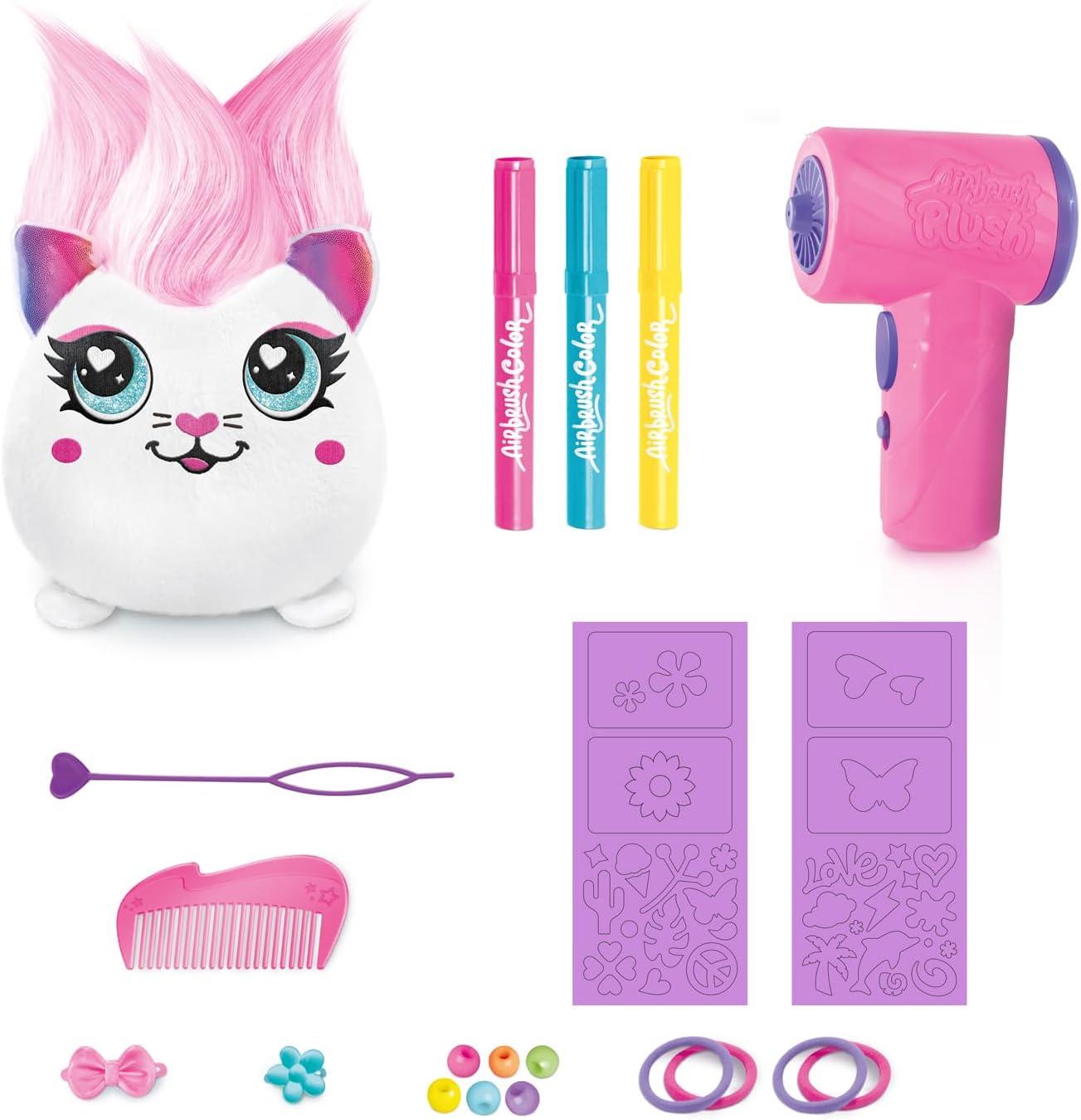 Style4Ever Airbrush Hair'iffic Squish Pal Plush Toy